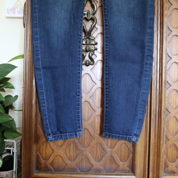 LC Lauren Conrad Skinny Ankle Jeans - Darkwash, Size 2 - Picture 5 of 12